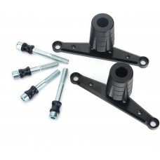 Delrin Frame sliders for 2009-2012 Aprilia RSV4 / Tuono V4 models - NO CUT